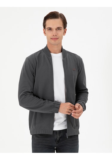 U.s. Polo Assn. Erkek Antrasit Hırka Örme 50293386-vr006 Antrasit U.s. Polo Assn. Erkek Antrasit Hırka Örme 50293386-vr006 Antrasit