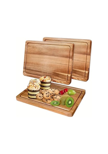 Liangmei Ahşap Kesme Tahtaları Doğrama Blokları Kayın Ceviz -