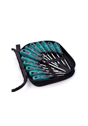 Maiyame 12'li Krom-vanadyum Çelik Manyetik Tornavida Seti - Ev Aletleri, Elektronik Tamiri İçin El Aracı