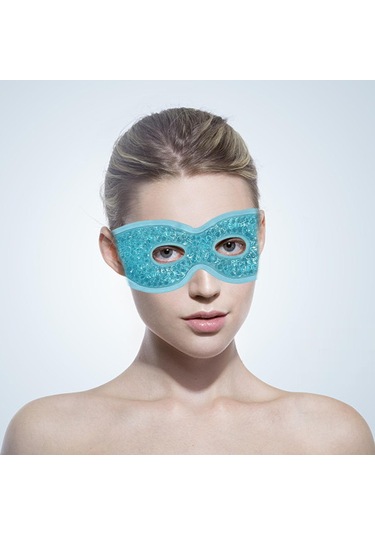 Suntek Soğutma Jeli Göz Maskesi Mavi