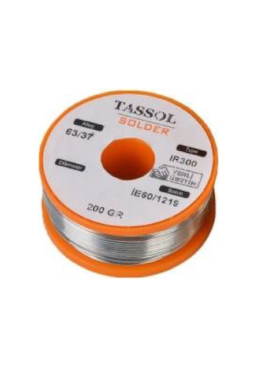 Tassol 1.2mm/200gr ,1.2mm/200gr 63/37 Lehim Teli