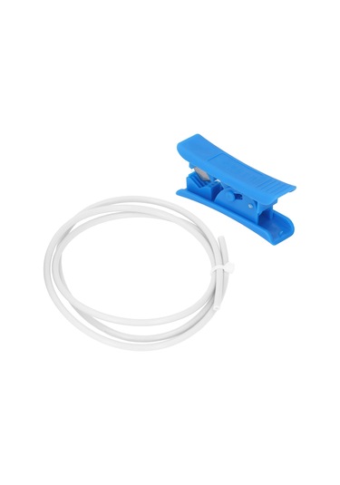 Tenfowee 3d Yazıcı Aksesuarı: 3m Ptfe Boru Beyaz, 1.75mm Filament İçin + Kesici - Yüksek Sıcaklık Dayanıklı, Ender Ve Cr Serisi Uyumlu