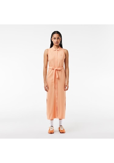 Lacoste Kadın Elbise Ef1107-ıxy Turuncu