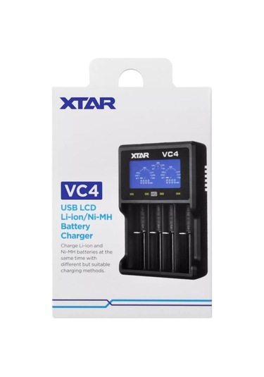 Vc4 Dörtlü Li-ion / Nı-cd / Nı-mh Pil Şarj Cihazı
