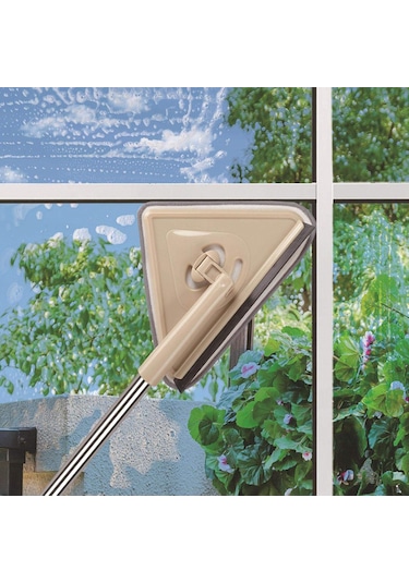 Mop 3 Bölmeli Yerleştirme Çubuğu 1,7 Metre + Elyaf Bez + Şönil Bez