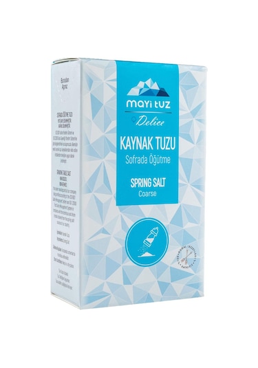Mayi Tuz Sofrada Öğütme Doğal Kaynak Tuzu 500 G
