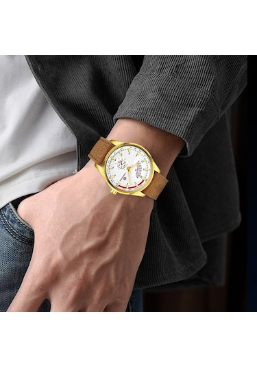 Yingfu Forsining Otomatik Mekanik Erkek Kol Saati - Deri Kayışlı A7 Model Çok Renkli Çok Renkli