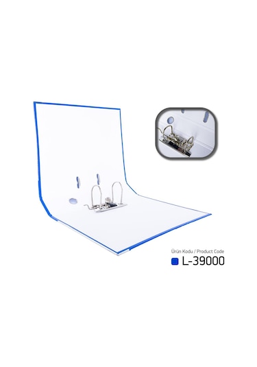 Laçin Klasör Mavi Geniş 24 Adet 1 Koli