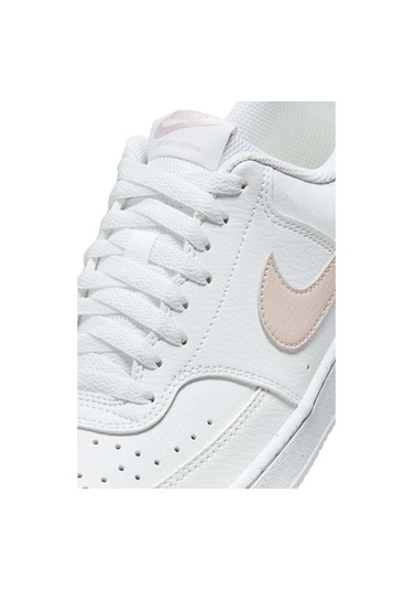 Nike Court Vision Lo Nn Kadın Sneaker Ayakkabı Beyaz Bej Beyaz Bej