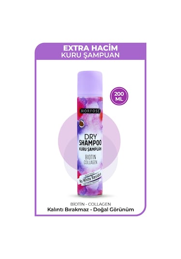 Morfose Kuru Şampuan Extra Hacim 200 Ml