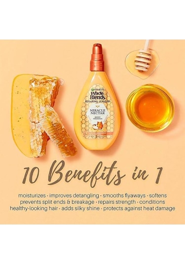 Garnier Whole Blends Bal Özlü Onarıcı Saç Bakım Spreyi 150ML