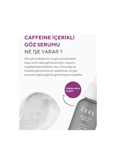 The Ceel Gözaltı Serumu 30 ML + Göz Çevresi Kremi 12 ML
