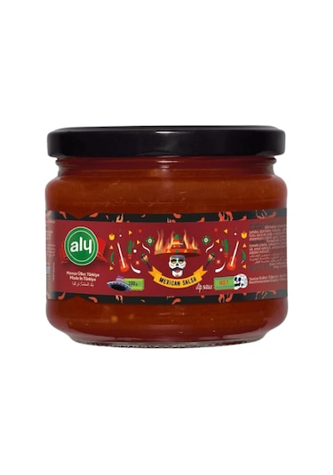 Aly Hot Meksika Salsa Dip Sos 300 G
