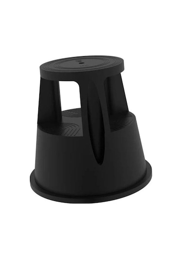 Basamaklı Kaymaz Tabure Siyah çok Renkli