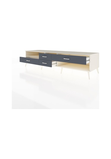 Kronos Tv Ünitesi Tek Raflı 4 Çekmeceli 220x59x51 Aytaşı-aytaşı/antrasit Aytası/antrasıt - Aytası Kronos Tv Ünitesi Tek Raflı 4 Çekmeceli 220x59x51 Aytaşı-aytaşı/antrasit Aytası/antrasıt - Aytası