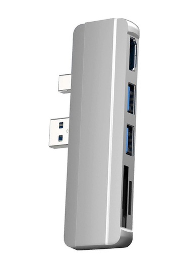 Surface Pro 4, 5, 6 Sıcak Değiştirme İçin Usb Hub 3.0 Yerleştirme İstasyonu Ayırıcı