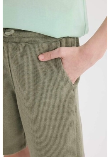 DeFacto Erkek Çocuk Waffle Şort E6891A825SMKH447 DeFacto Erkek Çocuk Waffle Şort E6891A825SMKH447