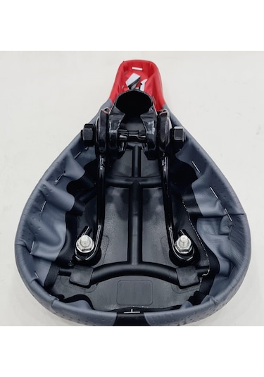 Carelle Çocuk Bisiklet Bmx Sele Koltuk Siyah - Kırmızı