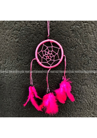 Dream Catcher Rüya Düş Kapan Araba  Otomobil Dikiz Ayna Süs-Mor