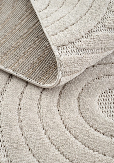 Cool Halı Stone 1090 Bej Kaymaz Taban Koridor Halısı Kesme Yolluk Mutfak Halısı Modern Salon Halısı