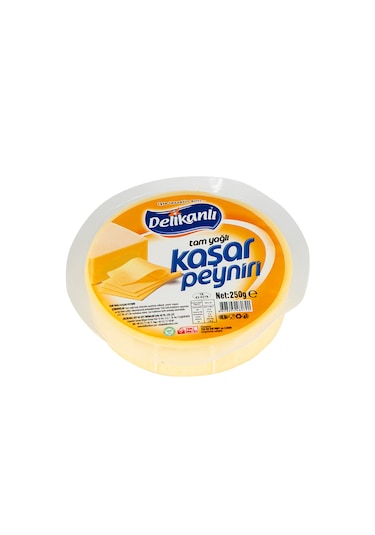 Delikanlı Tam Yağlı Kaşar Peyniri 250 G