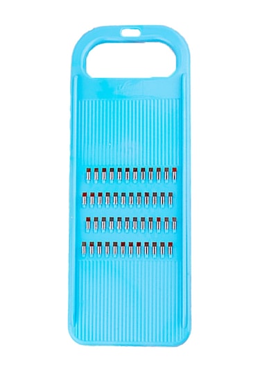 Teltree "kore Usulu Sebze Ve Meyve Doğrayıcı - Pratik Mavi Rendeli Kesici"