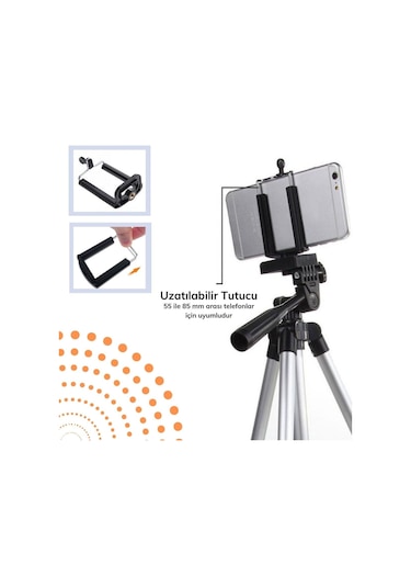 Profesyonel Fotoğraf Makinası Tripodu 5570