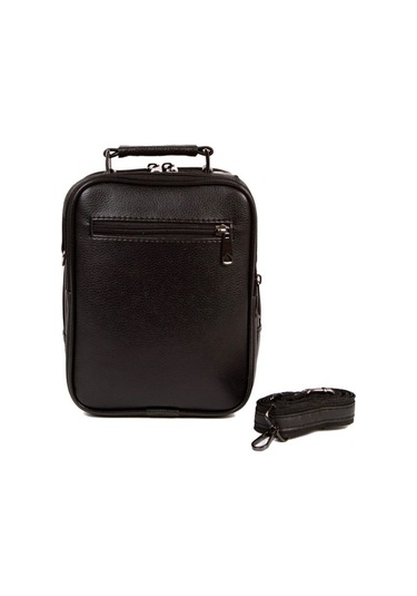 Novahub Siyah Çelik Yeni Tasarım Telefon Bölmeli El Ve Omuz Çantası Ve Kartlık Acı Kahverengi