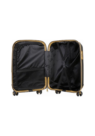 Ivs Siyah Gold Valiz Büyük Boy Büyük Boy Seyahat Çantası Pp4040-071-l Siyah Pp4040-071-l