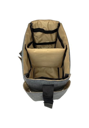 Stylo Jogging Bebek Arabası ve Düzenleyici Çanta Gri