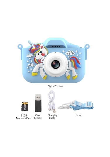 Trendooze P Mp Kamerası Hallow Dijital D12393bl Çocuk 48 1080 Mp