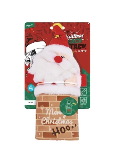 M-pets Christmas Snack Attack Xmas Köpek Oyuncağı