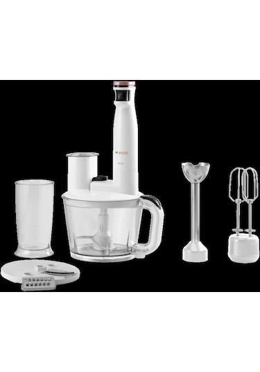 Arçelik Yeni Robot 4'lü Beyaz Set Çok Renkli