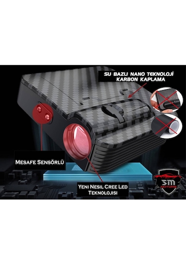 Daihatsu Araçlar İçin Kapı Altı Logo Proje Led