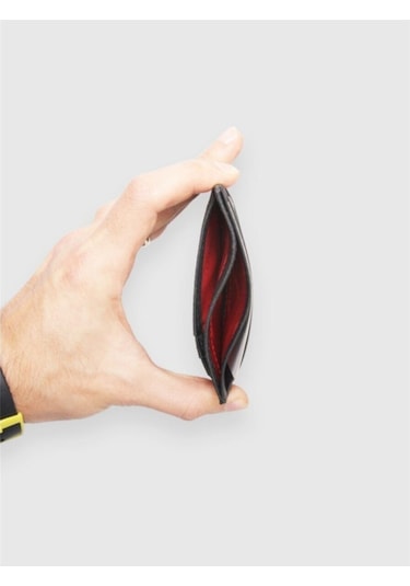 Guard El Portföyü 5150 Siyah Hakiki Deri Çok Renkli