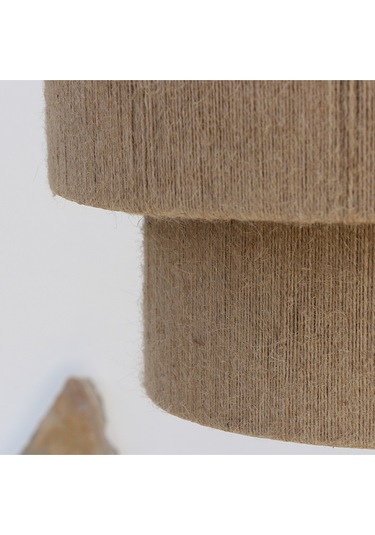 Linen Yeni Sarkıt Lamba 40x50 Bej