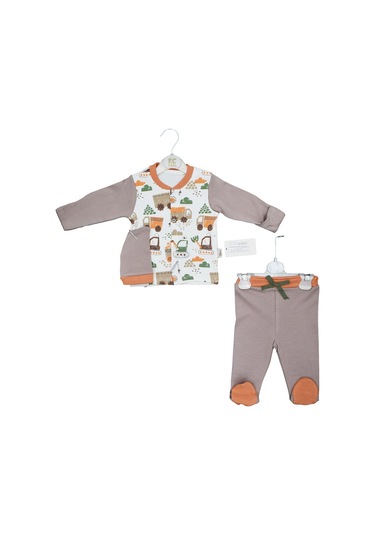 Flexi 3'lü Bebek Takım 217483 Kahve