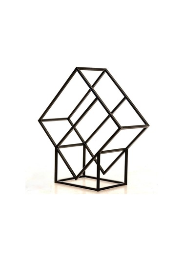 Şömine Metal Odunluk Odun Kovası Şömine Yanı Odunluk