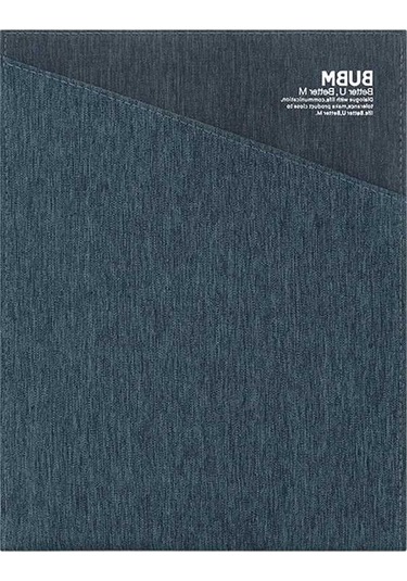 Didadodo Su Geçirmez İpad Çantası - Hafif, Toz Koruma, Dayanıklı Kumaş Koyu Mavi, Yeni Desen Büyük Boy Koyu Mavi