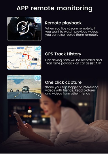 Hb-30 Yeni 4g Uzaktan İzlemeli 2k Araç Kayıt Kamerası
