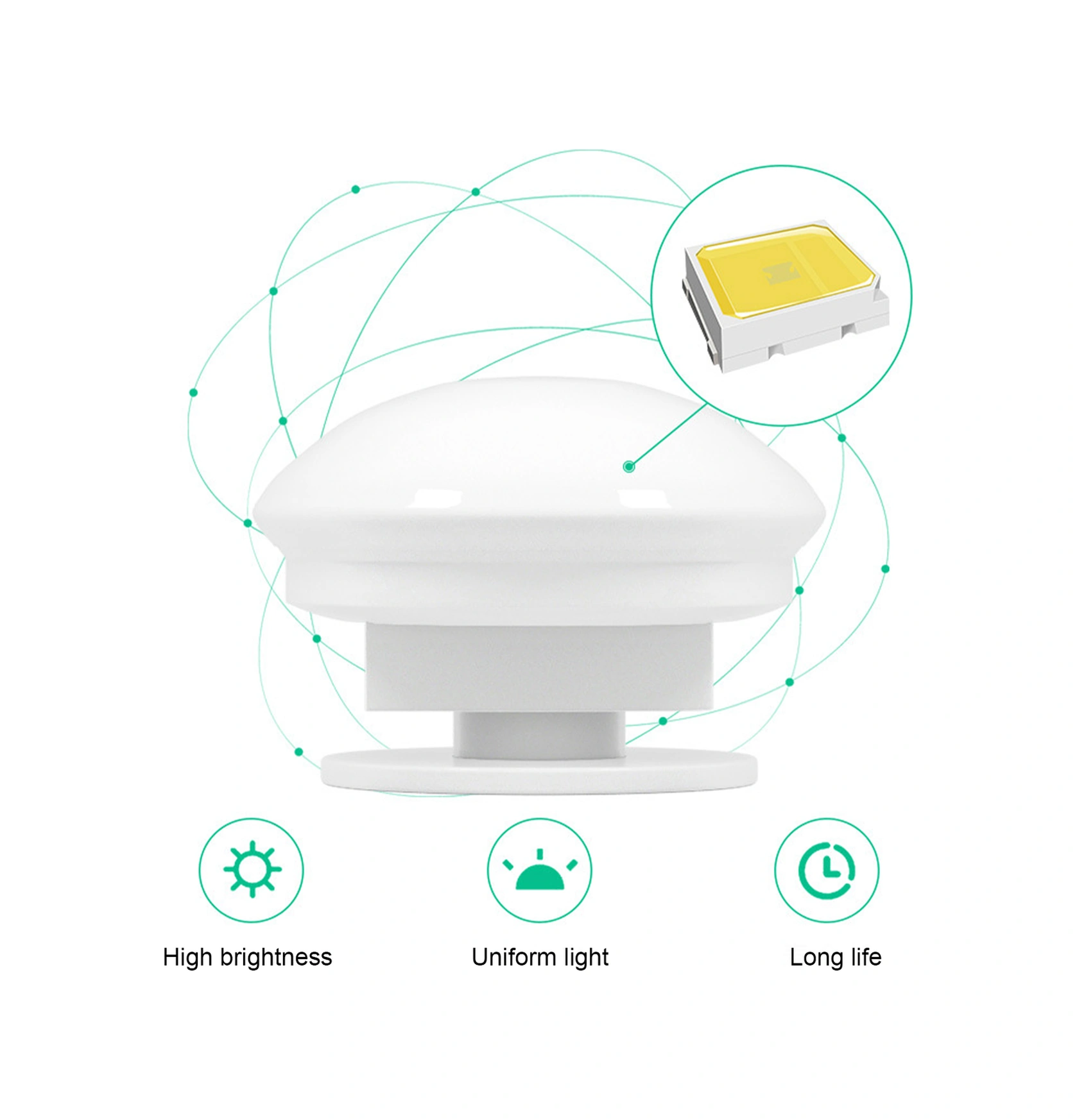 Dianziye Led Makyaj Aynası Işık Kaynağı - 3 Renk Tonu, Usb Dokunmatik Kontrol, Sürekli Parlaklık Ayarlamalı 2 Ampul