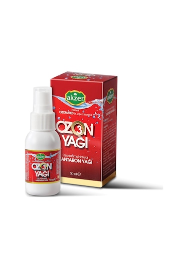 Akzer Ozonlanmış Kantaron Yağı 50 ML