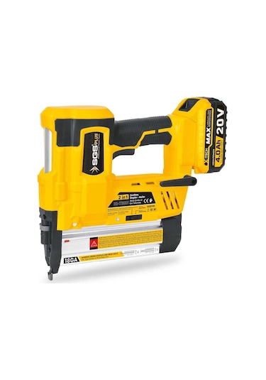 Sgs 5165 Akülü 20 Volt Zımba Ve Çivi Çakma Tabanca Makinası