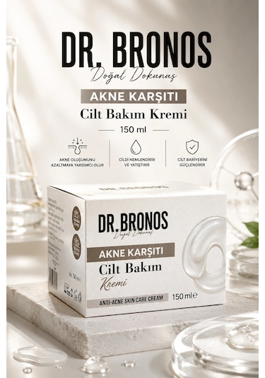 Dr. Bronos - Akne Karşıtı Bakım Kremi 150 Ml