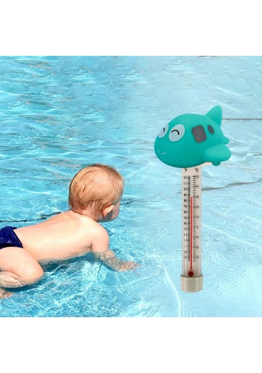 Suntek Yüzer Havuz Termometresi Jakuzi Akvaryumlar Uçak-şekli