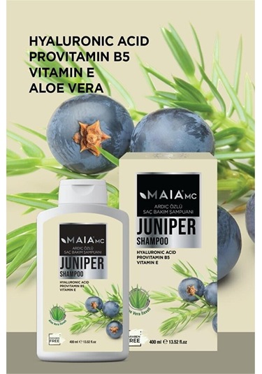 Maia Mc Ardıç Özlü Saç Bakım Şampuanı 400 ML