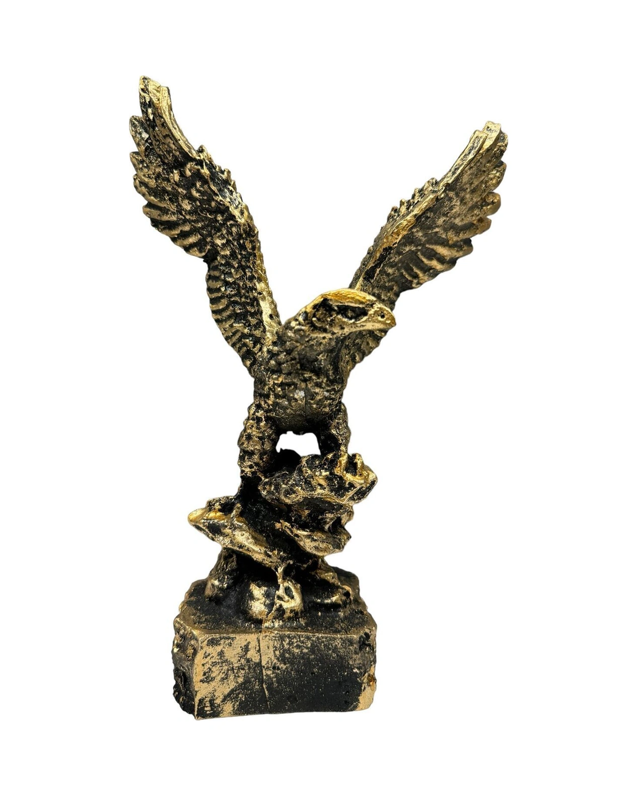 Dekoratif Polyester Kartal Biblo Gold Eskitme