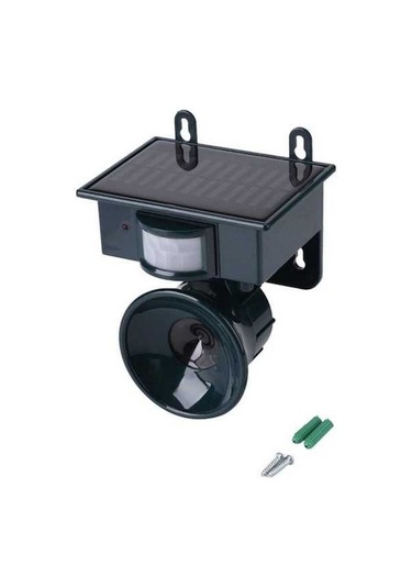 Maoyaya Dış Mekan Yağmur Geçirmez Otomatik Kuş Kovucu Güneş Enerjili Kuş Korkutucu