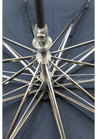 Ahşap Baston Saplı , Fermuarlı Kılıflı Tam Otomatik Şemsiye -bej Genel