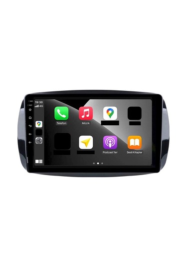 Mercedes Smart Android Multimedya Sistemi 4-64 Cadence 2015-2019 +360 Kamera 9"